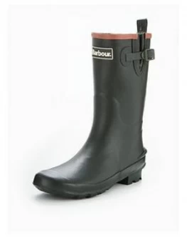 Image of Barbour Kids Olive Wellington Boot Olive Size 3