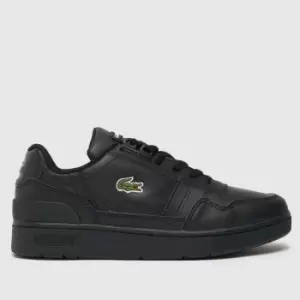 Image of Lacoste Black T-clip Youth Trainers