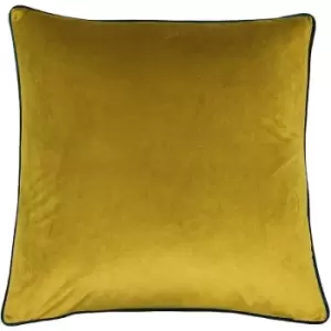 Image of Riva Paoletti Meridian Cushion Cover (55 x 55cm) (Moss/Emerald) - Moss/Emerald
