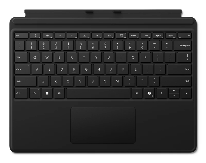 Image of Microsoft Surface Pro Keyboard German Microsoft Cover port Black