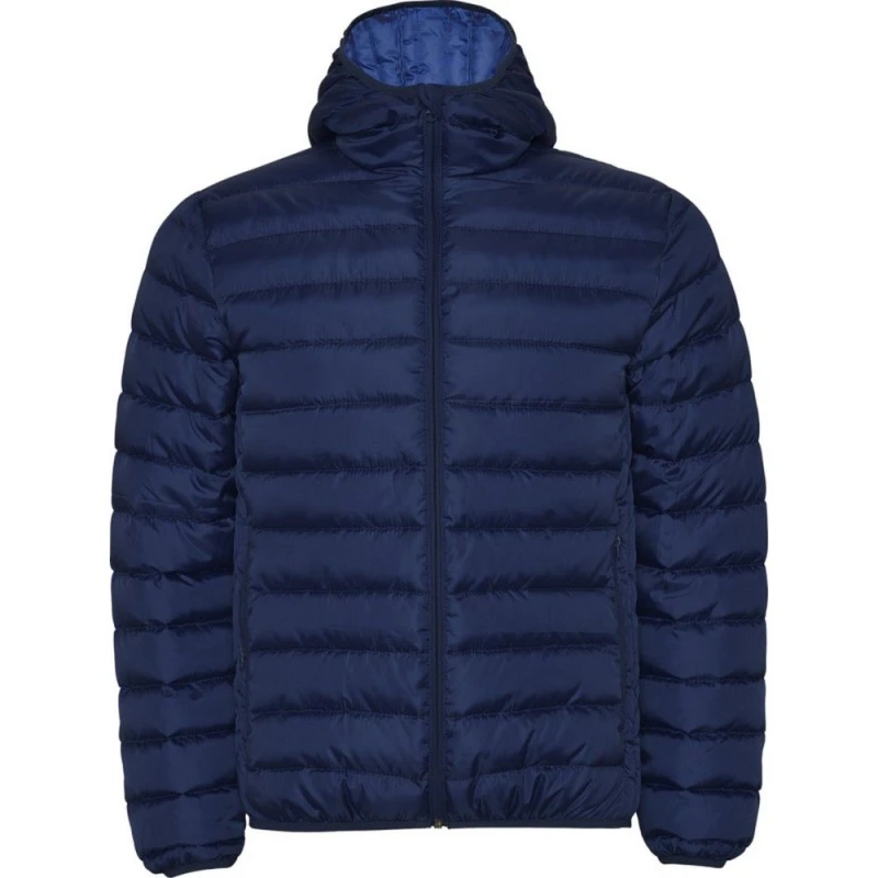 Image of ROLY ROLY Men Norway Quilted Insulated Jacket in Navy Size: Small Navy S Male 5063470510832