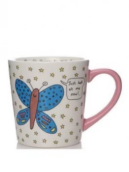 Image of Charlotte Reed May The Thoughts Be With You Butterfly Mug