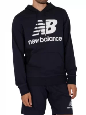 Image of Essentials Stacked Logo Pullover Hoodie