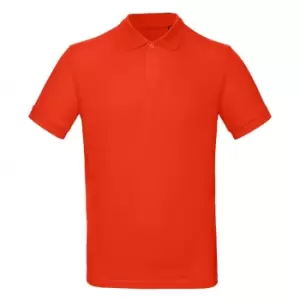 Image of B&C Mens Inspire Polo (Pack of 2) (S) (Flame Red)