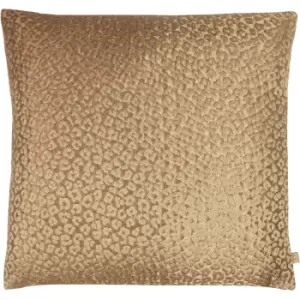 Image of KAI - Amur Leopard Jacquard Cushion 50x50cm Clay - Clay