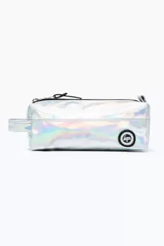Image of HYPE SILVER HOLOGRAPHIC PENCIL CASE