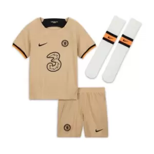 Image of Nike Chelsea FC Third Mini-Kit 2022/2023 Infants - Beige