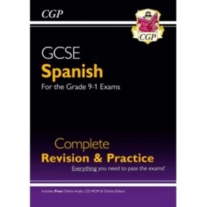 Image of New GCSE Spanish Complete Revision & Practice (with CD & Online Edition) - Grade 9-1 Course by Coordination Group...