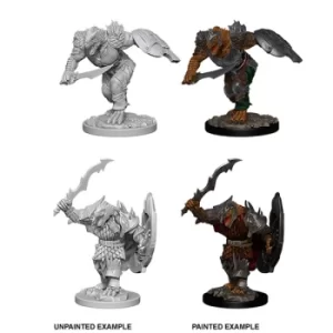 Image of D&D Nolzur's Marvelous Unpainted Miniatures (W4) Dragonborn Male Fighter