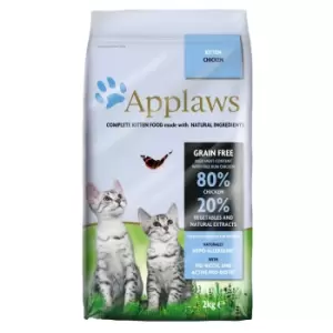 Image of Applaws Natural Complete Kitten Chicken Cat Food 2kg