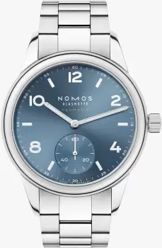 Image of Nomos Glashutte Watch Club Sport Neomatik Polar Blue