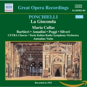Image of Amilcare Ponchielli - La Gioconda (Votto, Turin Italian Radio So) CD