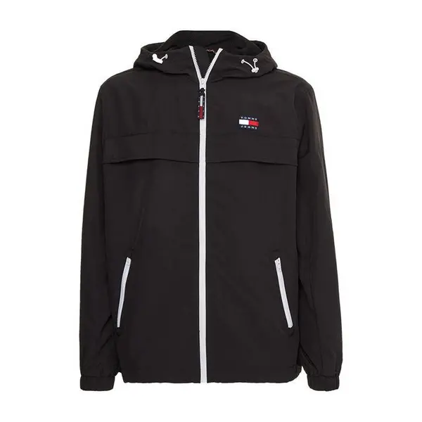 Image of Tommy Jeans Chicago Windbreaker - Black S