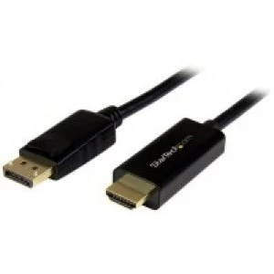 Image of StarTech Displayport To HDMI Converter Cable 5m 16 Ft 4k