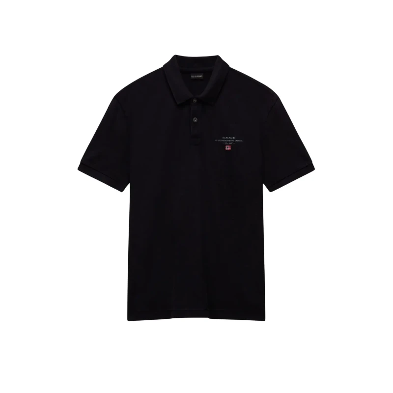 Image of Polo shirt Napapijri Elbas 4 Noir Male M