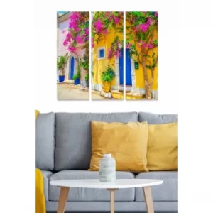 Image of MDF383321947 Multicolor Decorative MDF Painting (3 Pieces)