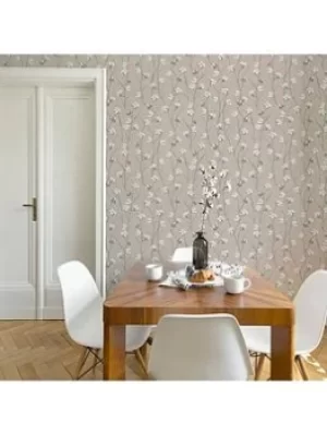 Image of Superfresco Superfresco Cotton Flower Natural Wallpaper