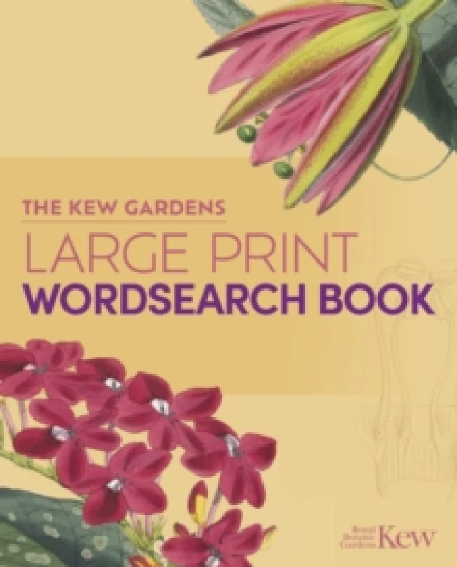Image of The Kew Gardens Large Print Wordsearch Book Paperback / softback