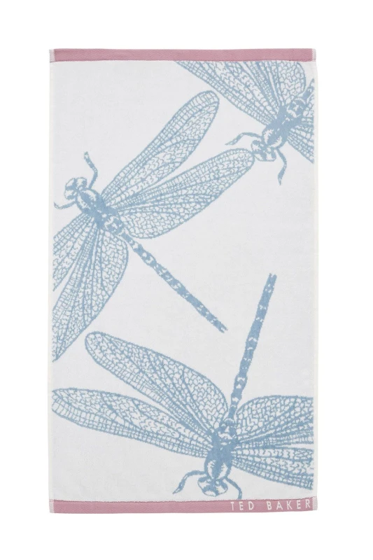 Image of Ted Baker 'Dragonfly Towels' Blue