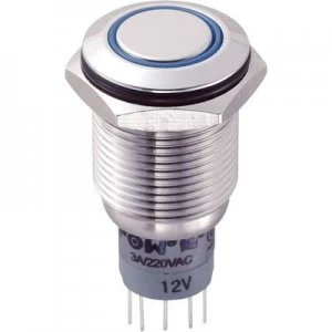 Image of TRU COMPONENTS LAS2GQF 22EB12VSP Tamper proof pushbutton 250 V AC 3 A 2 x OnOn momentary