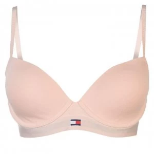 Image of Tommy Bodywear Tommy Large Flag T Shirt Bra - Pale Blush 612