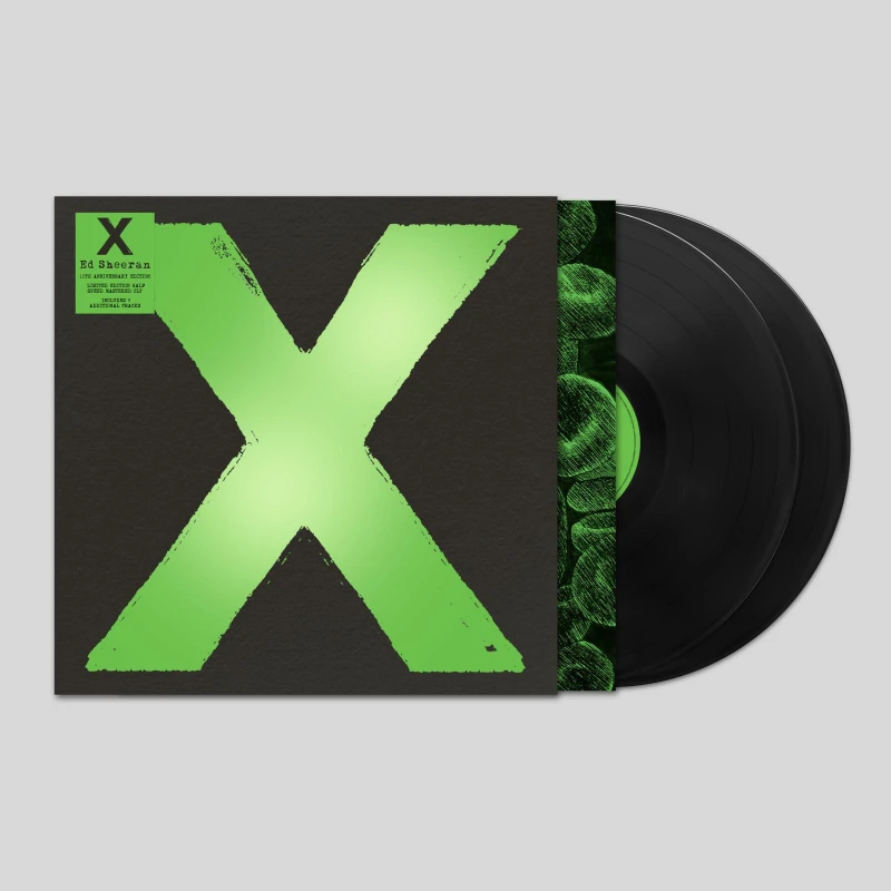 Image of Ed Sheeran X - 10th Anniversary - Sealed 2024 UK 2-LP vinyl set 5054197995064