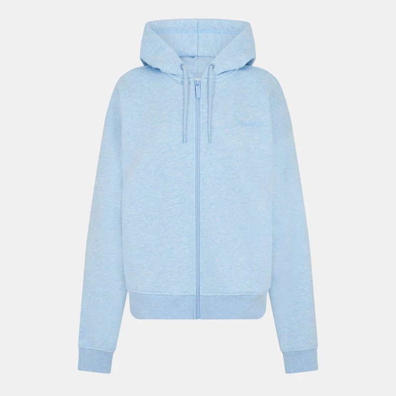 Image of USA Pro Oversized Hoodie Womens Blue Marl female 6 (34)