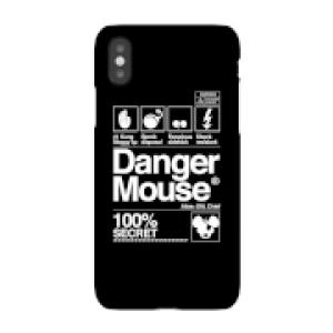 Image of Danger Mouse 100% Secret Phone Case for iPhone and Android - iPhone X - Snap Case - Matte