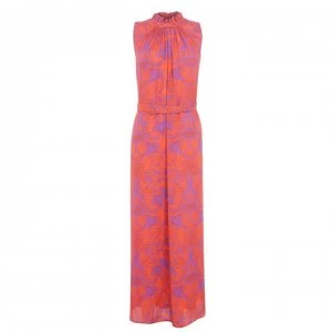 Image of Biba Maxi Dress - Purple/Orange