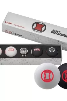 Image of Marvel Black Widow 4 Ball + Marker Pack