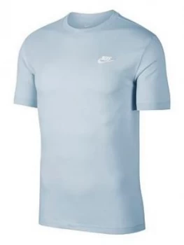 Image of Nike Sportswear Club T-Shirt - Blue