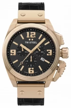 Image of TW Steel Canteen PVD Plated Gold Stainless Steel TW1014 Watch