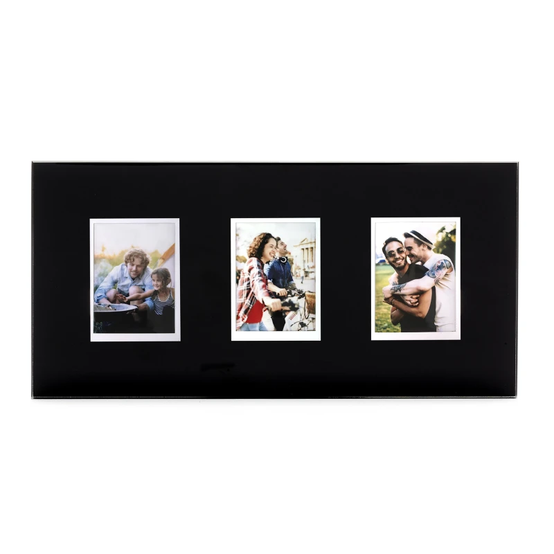 Image of Fujifilm Instax Triple Mini Glass Photo Frame for Instax Mini Pictures