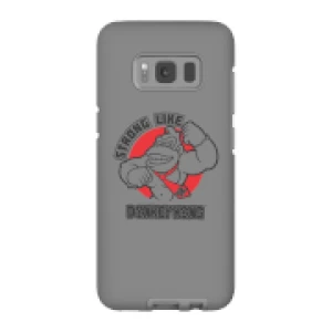 Image of Nintendo Donkey Kong Strong Like Donkey Kong Phone Case - Samsung S8 - Tough Case - Matte