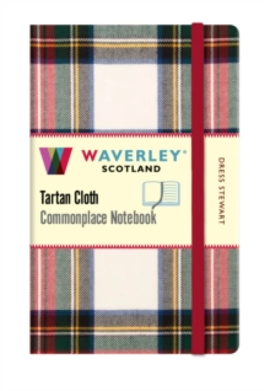 Image of Waverley Dress Stewart Tartan cloth pocket notebook Hardback