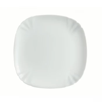 Image of Luminarc Lotusia Dessert Plate White 21cm