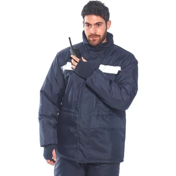 Image of Portwest - CS10NARXXL - sz 2XL ColdStore Jacket - Navy