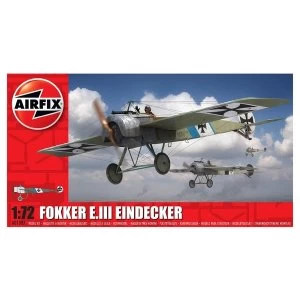 Image of Fokker E.III Eindecker 1:72 Series 1 Air Fix Model Kit