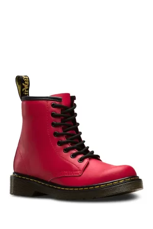 Image of Dr Martens Childrens 1460 8 Lace Boot - Red