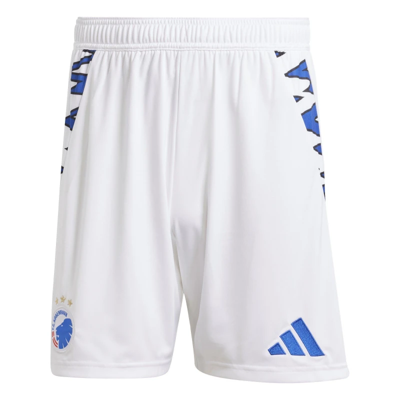 Image of adidas F.C. Copenhagen Home Shorts 2024 2025 Adults - White White L