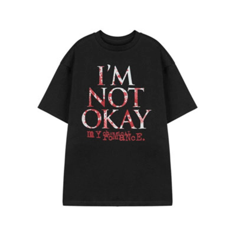 Image of My Chemical Romance My Chemical Romance Short Sleeved T-Shirt in Black Size: large Black L Unisex 5063203915378