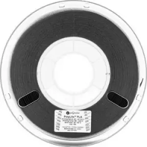 Image of Polymaker 70595 Filament PLA 1.75mm 3 kg Black PolyLite