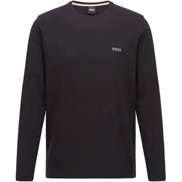 Image of Boss Long Sleeve T Shirt - Black 2XL