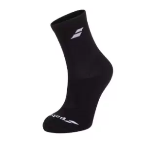 Image of Babolat Tennis Socks 3 Pack Mens - Black