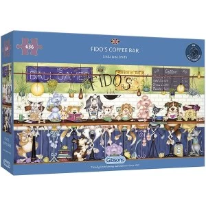 Image of Fido's Coffee Bar Jigsaw Puzzle - 636 Pieces