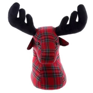 Image of Cute Tartan Stag Design Door Stop