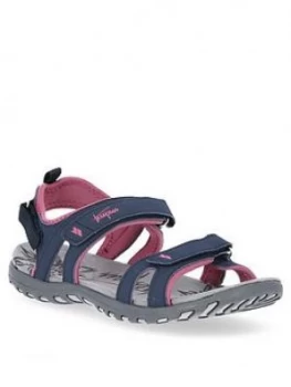 Image of Trespass Serac Sandals - Navy/Pink