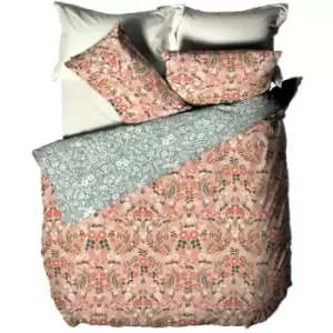 Image of Furn Lorelei Floral Duvet Cover Set (King) (Blush) - Blush