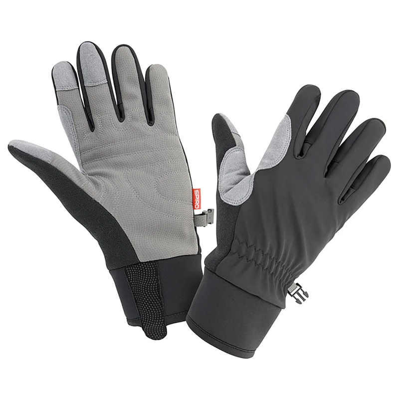 Image of Spiro Mens Non Slip Long Sports Gloves in Black Size: Small Black Male S