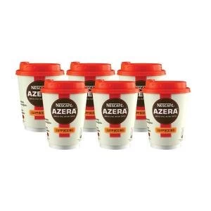 Image of Nescafe & Go Azera Cappuccino Cups and Lids Pack of 6